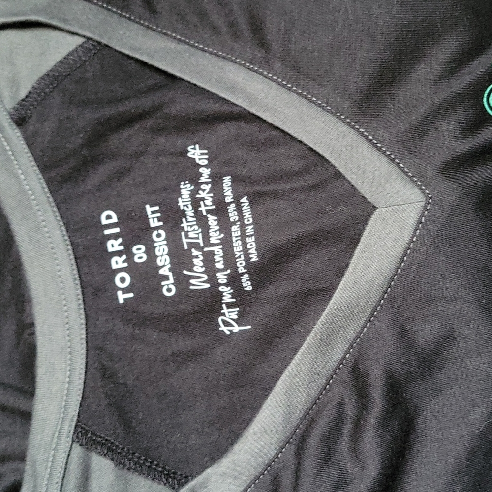 Torrid Raglan Shirt - Picture 6 of 8
